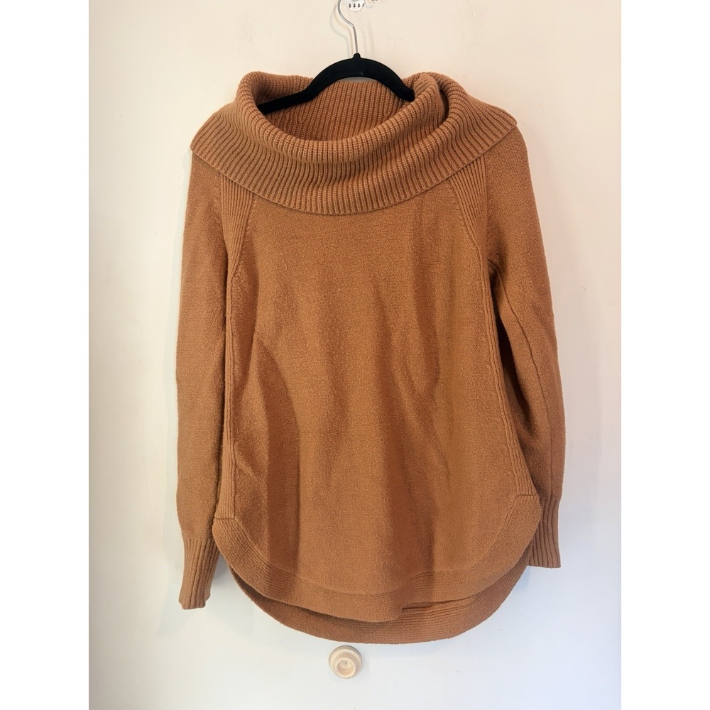 Moth Anthropologie Cowl Neck Sweater‎ Pullover Knit Size Small Loose Fit